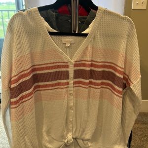 Colsie thermal long sleeve